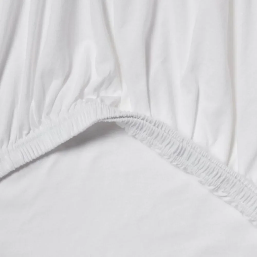 Threshold White Jersey Full Size sheet Set